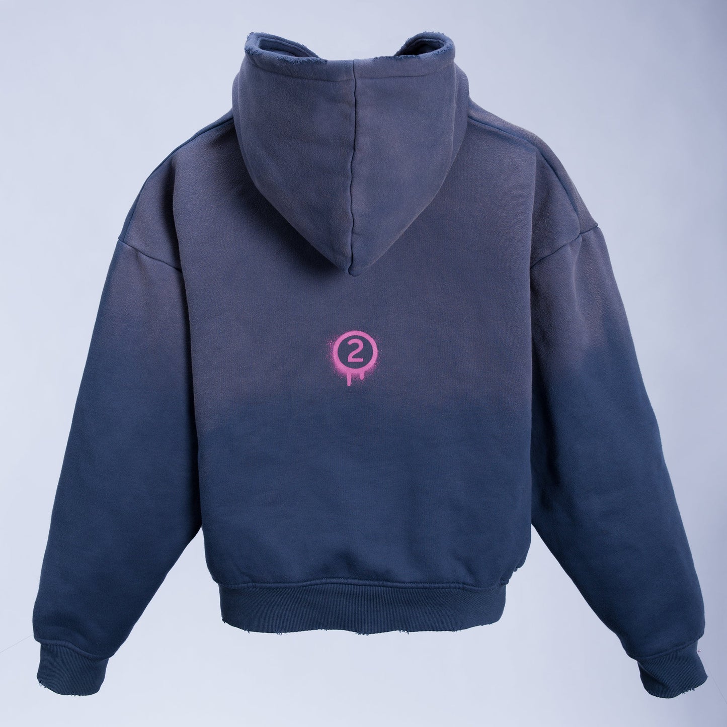 WEATHERED AZUL ZIP UP