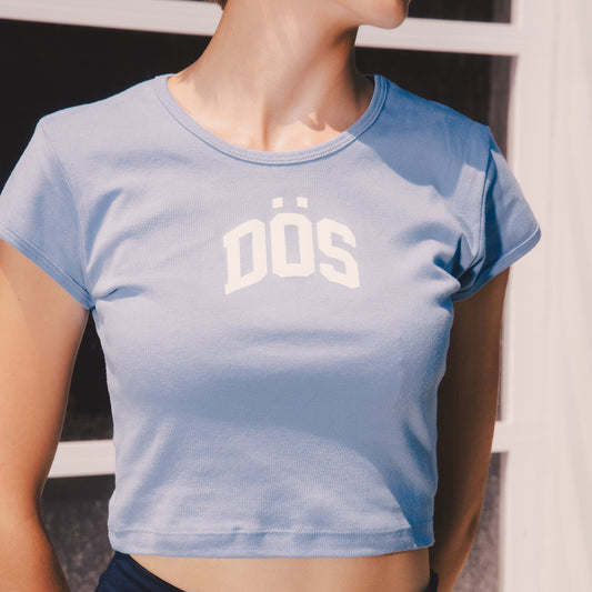 CAROLINA BLUE BABY RIB TEE