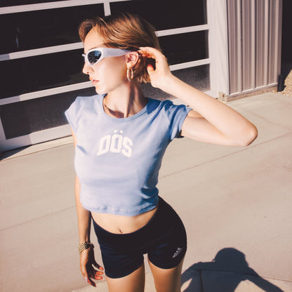 CAROLINA BLUE BABY RIB TEE